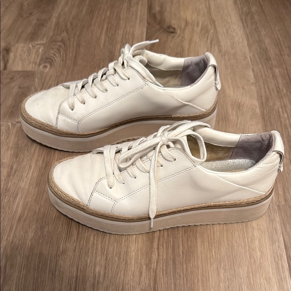 White Platform Dolce Vita Sneakers